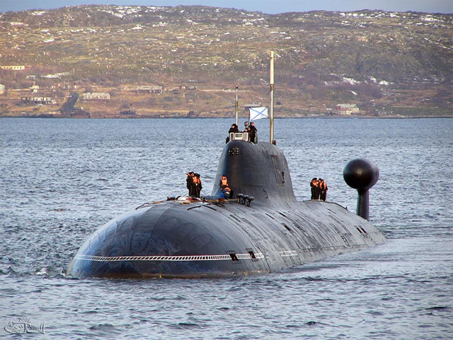 Атомная подводная лодка «Вепрь»